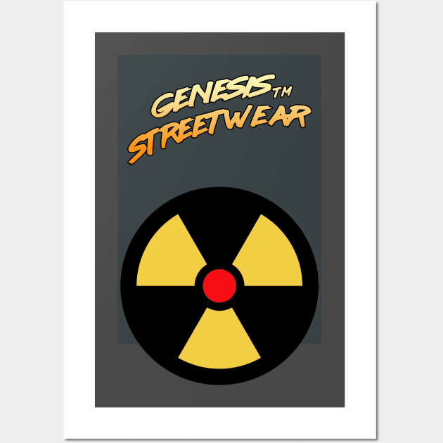 Genesis Streetwear - Nuke Chest Logo Wall Art by retromegahero